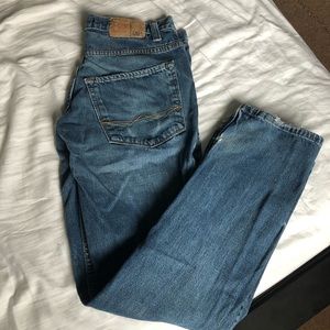 Straight cut jeans